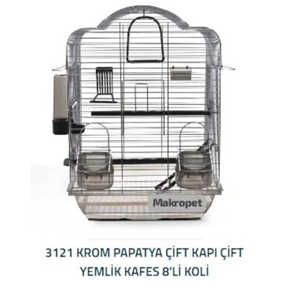 3121 KAFES ÇİFT RENK PAPATYA 8 Lİ 48X35X20