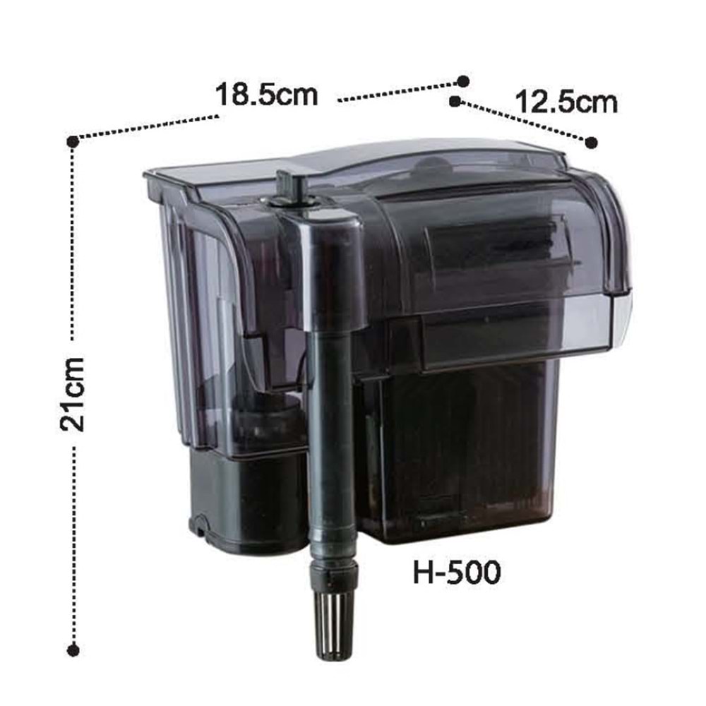 DOPHİN ASKILI FİLTRE 510 L/H