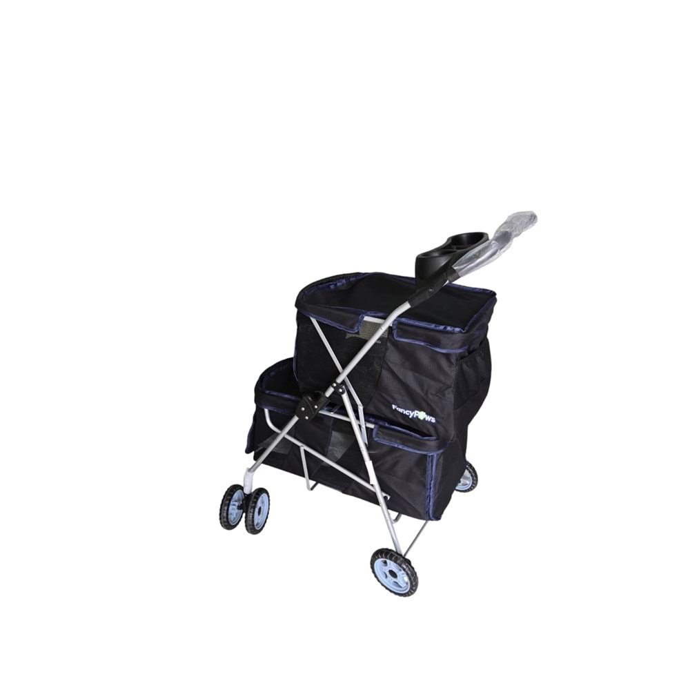 KEDİ & KÖPEK TAŞIMA ARABASI DTC808-BLACK