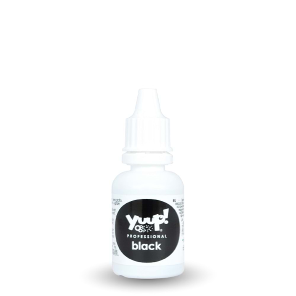 YUUP! PROFESYONEL BOYA SİYAH 20 ML