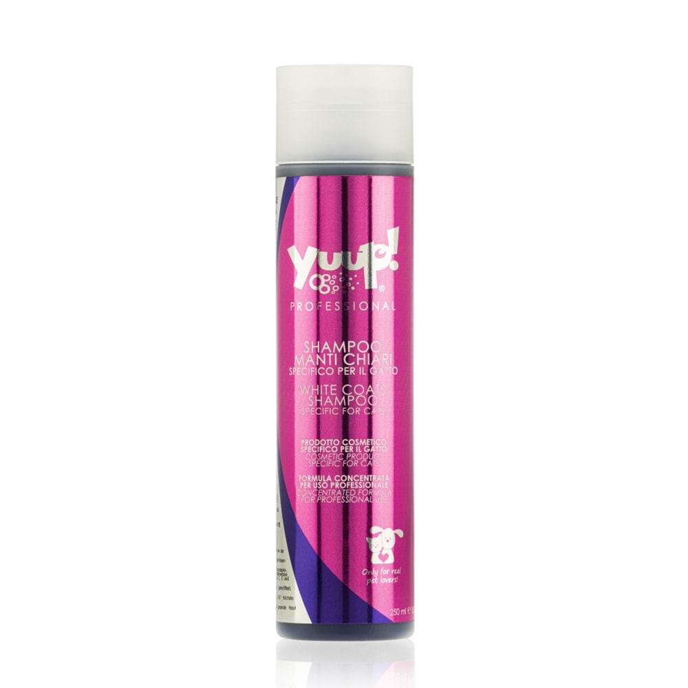 YUUP! PROFESYONEL BEYAZ TÜYLÜ KEDİLER İÇİN ŞAMPUAN