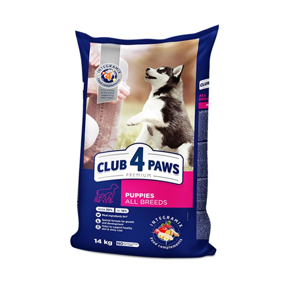 CLUB 4 PAWS PREMİUM TAVUK ETLİ TÜM IRK YETİŞKİN KÖPEK MAMASI 14KG