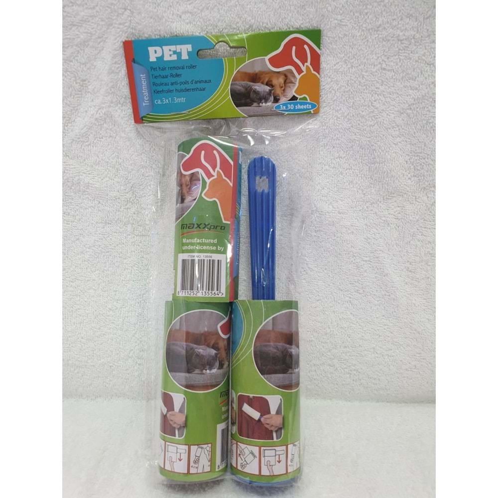 2 YEDEKLİ 60 YAPRAK TÜY TOPLAMA RULOSU