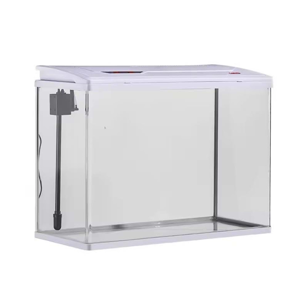 Makro Akvaryum 80 cm İthal komple Set Akvaryum Beyaz