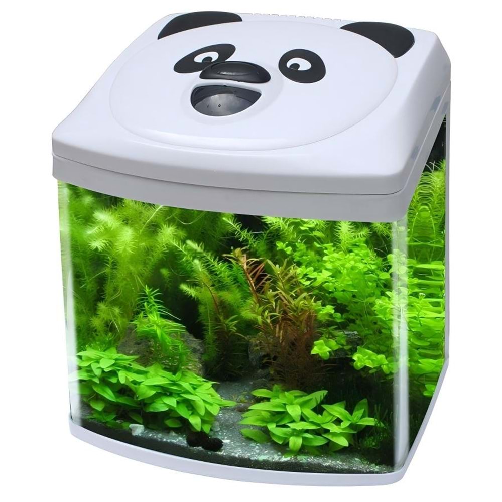 MAKRO AKVARYUM PANDA DESENLİ ( 380*270*440 )
