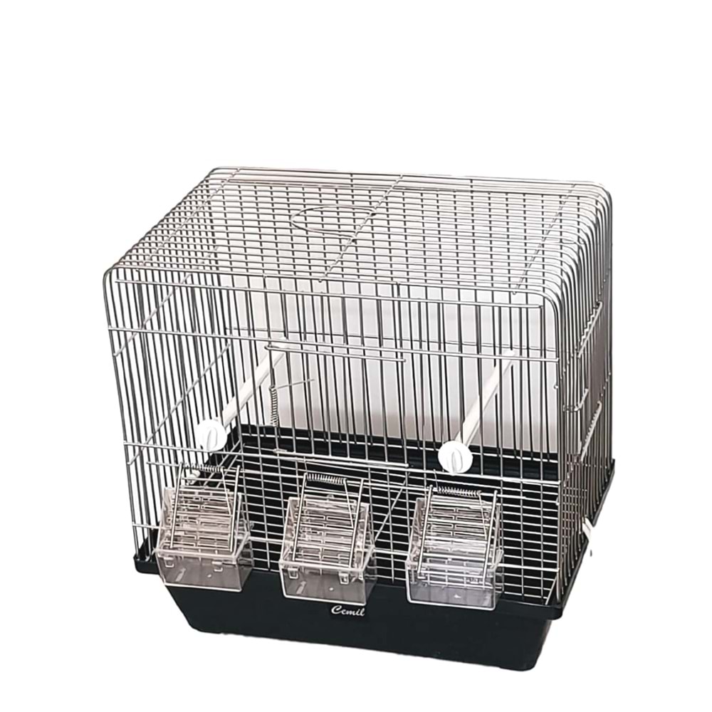 MAKRO 3 YEMLİKLİ KAFES KROM