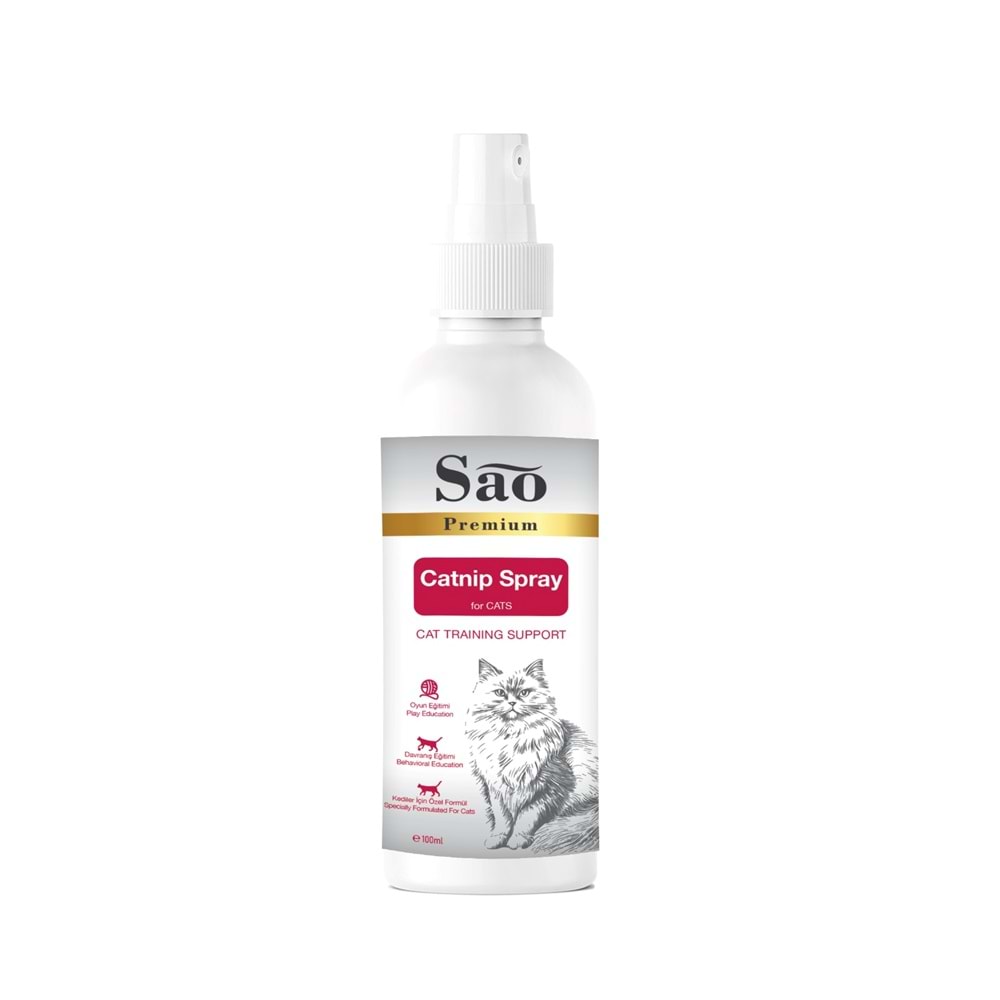 SAO Catnip Spray Kedi Oyun spreyi 100 ml