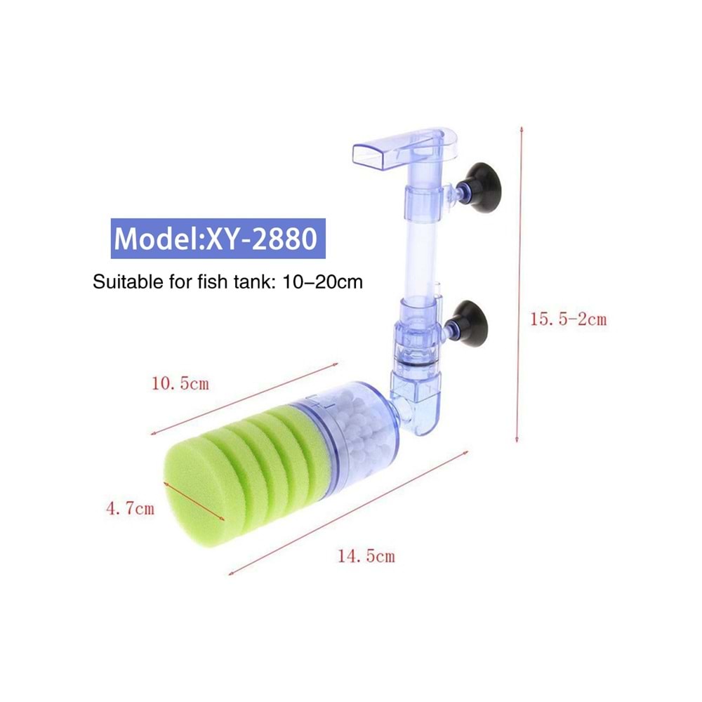 XY-2880 Biolojik Sünger Filtre