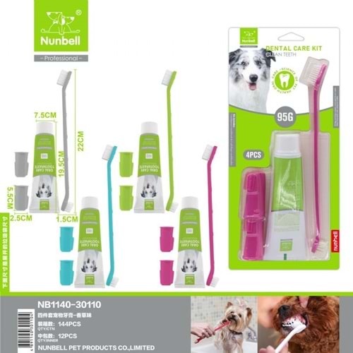 Nunbell Dental Kit Nane Aromalı Diş Fırçası Seti