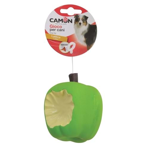 Camon Gıcırtılı Plastik Yeşil Elma 8x10cm