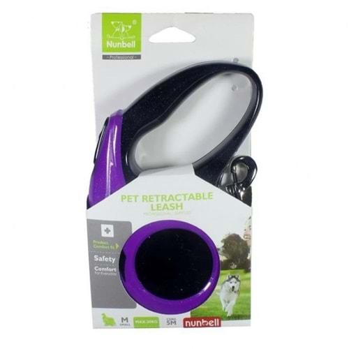 NUNBELL OTAMATİK TASMA ŞERİT GEZDİRME 3mt 4902008