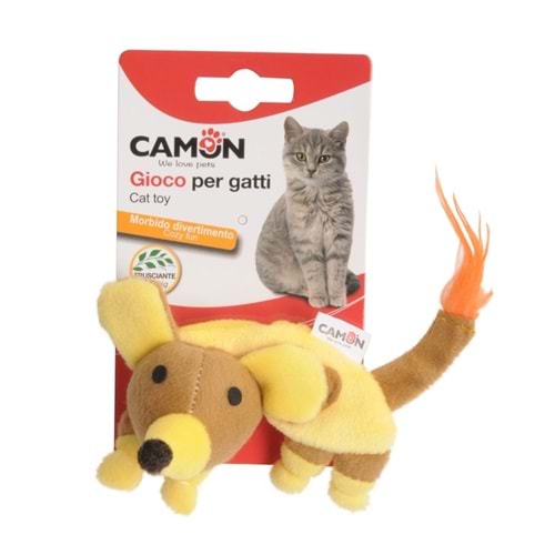 Camon Hışırdayan Hayvanlar Peluş Kedi Oyuncağı 10cm