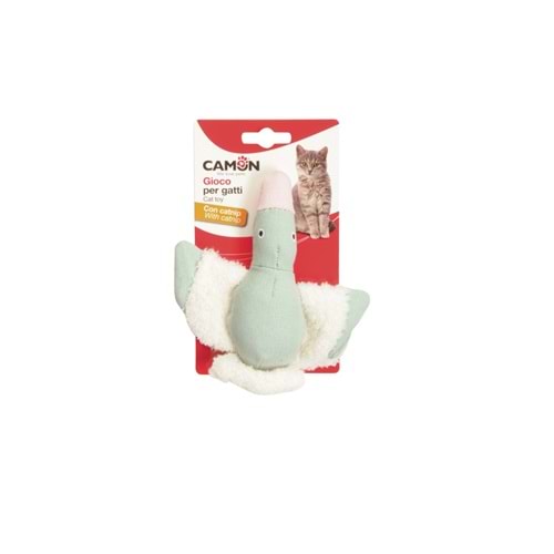 Cat toy, cotton + polyst. with catnip, 3 ducks, approx. 17cm