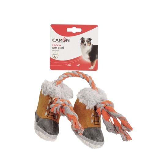 Camon Kordonlu ve Gıcırtılı Peluş Botlar