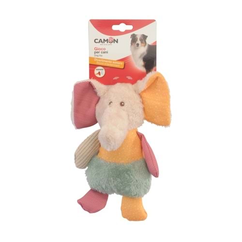 Dog toy - Polyester Lion/Rabbit/Elephant w/squeaker, approx. 23cm