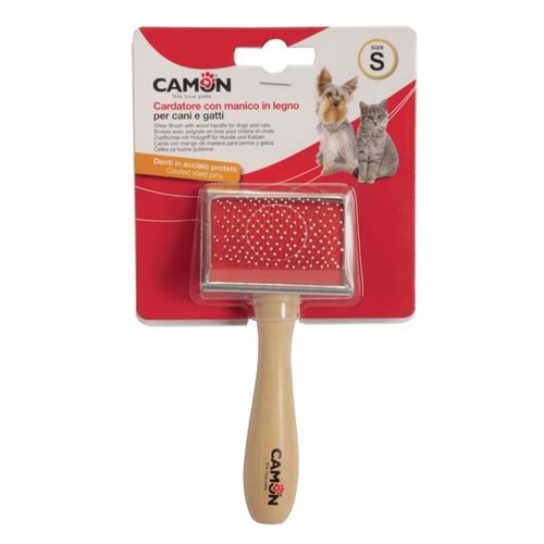 Camon Pim Uçlu Çelik Ahşap Tarak S 9x4,5cm