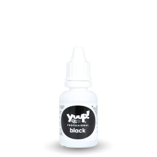 YUUP! PROFESYONEL BOYA SİYAH 20 ML