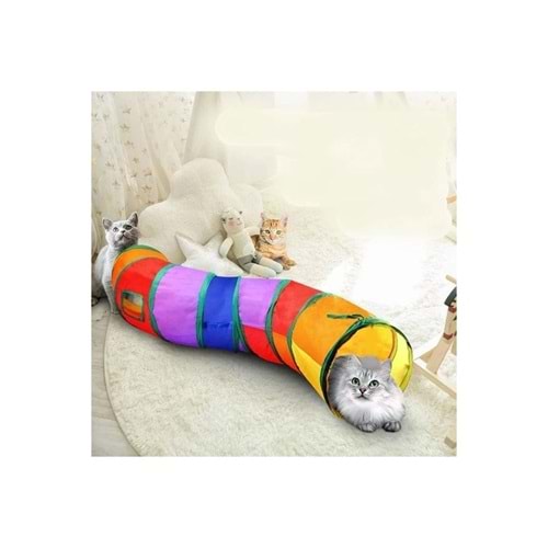 DÜZ KEDİ OYUN TÜNELİ