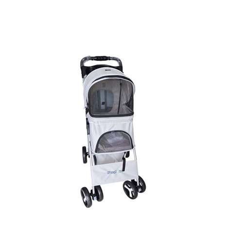 BY ONE HANDS KEDİ&KÖPEK ARABASI DTC804-LIGHT GRAY