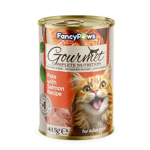 FANCY PAWS YETİŞKİN KEDİ SOMON KONSERVESİ