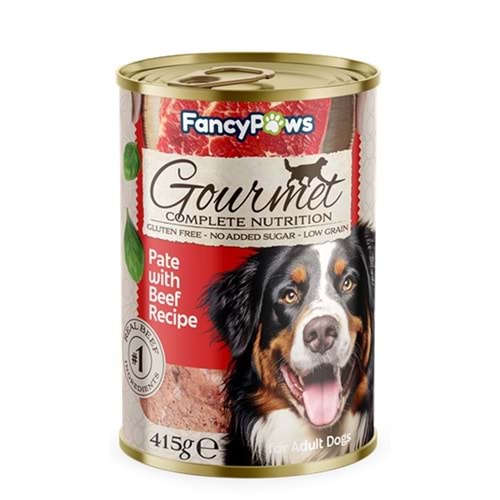 FANCY PAWS YETİŞKİN KÖPEK DANA KONSERVESİ