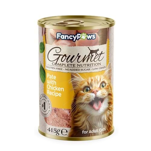 FANCY PAWS YETİŞKİN KEDİ TAVUK KONSERVESİ
