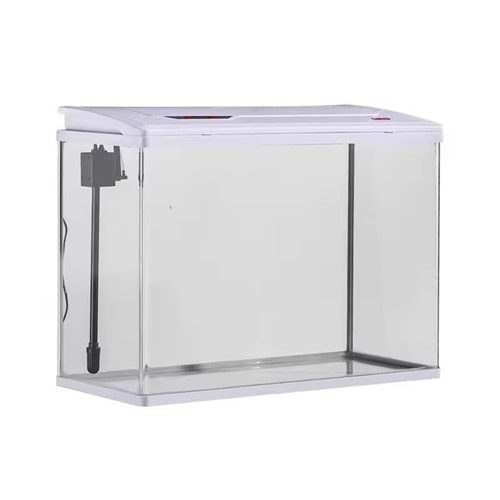 Makro Akvaryum 80 cm İthal komple Set Akvaryum Beyaz