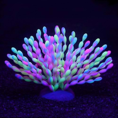 Yapay Deniz Anemonu Akvaryum Dekoru ( 18*5*12CM )