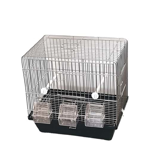 MAKRO 3 YEMLİKLİ KAFES KROM