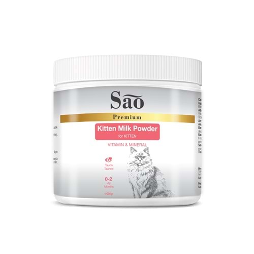SAO Kitten Milk Yavru Kedi Süt Tozu 200 gr