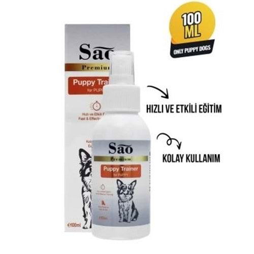 SAO Puppy Trainer Yavru Köpek Tuvalet Eğitim Spreyi 100 ML