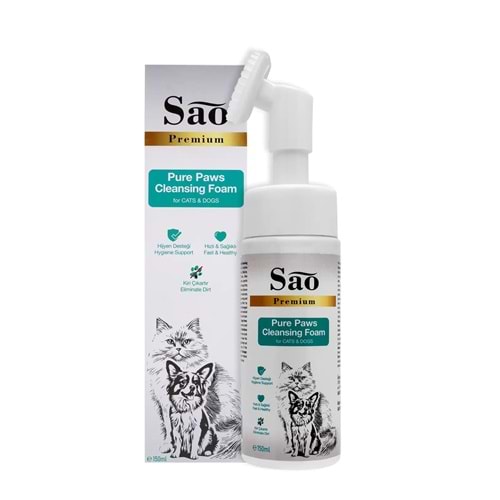 SAO Pati Temizleme Kedi Ve Köpekler İçin 150 ml