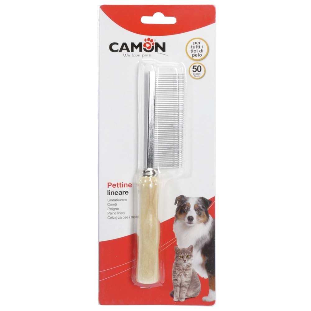 Camon 50 Dişli Kıtık Açıcı Tarak 18 cm