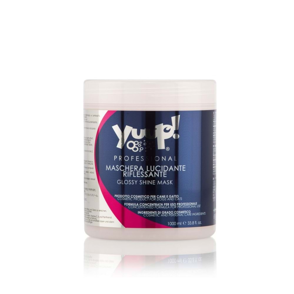 YUUP! SİYAH TÜYLERE ÖZEL PROFESYONEL BAKIM MASKESİ VE PARLATICI KREM 1000ML
