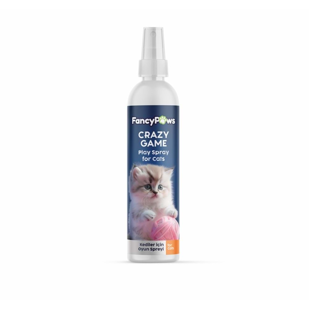 FANCY PAWS CRAZY GAME CATNİP KEDİ OYUN SPREYİ 100ML